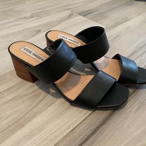 Steve Madden SWIFTT Black Heel